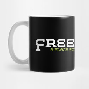 Freeballz Classic Logo White Mug